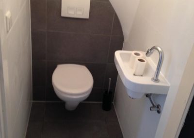 Toilet renovatie - Eindresultaat
